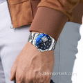 Fashion Automatyske beweging Tourbillon Mens Watch